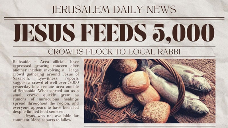 Jesus Feeds 5,000